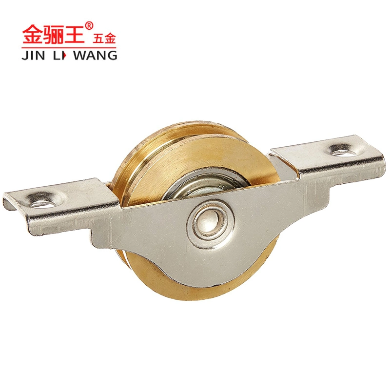 Sliding Door and Window Hardware Accessories Nylon PP POM Pulley Aluminum Closet Screen Shutter Door Roller Wheel with Bearing