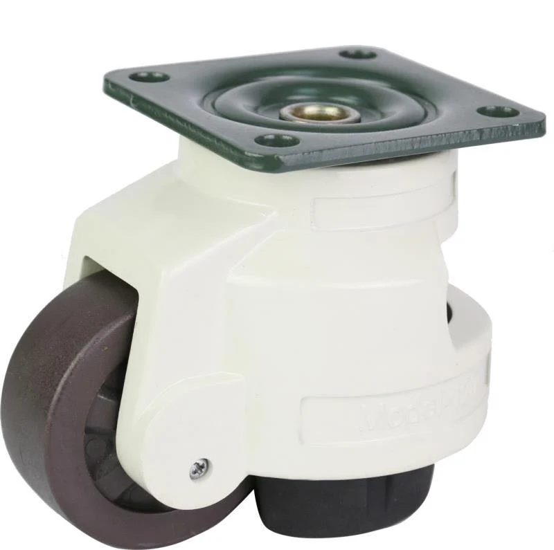 120mm Swivel Retractable Leveling Adjustable Industrial Heavy Duty Casters