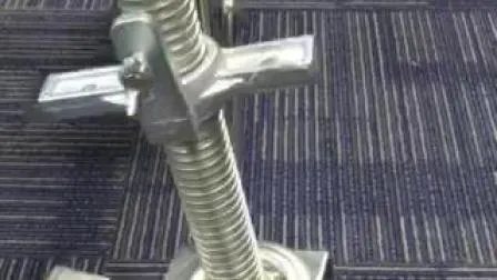 Andamios industriales de 125 mm estilo Eropean Vástago de freno PU PP Ruedas (EN1004)