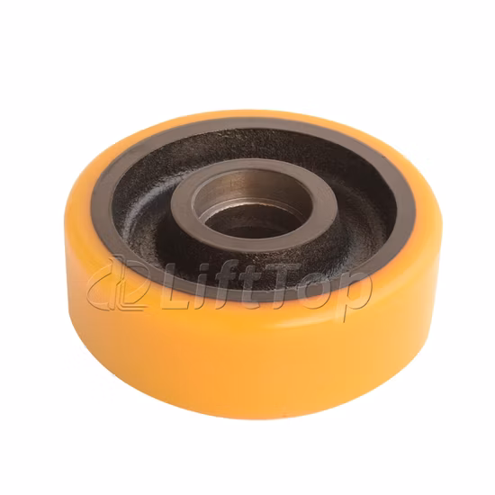 Rueda auxiliar de transpaleta 150*50 mm (rodamiento 6204) para carretilla elevadora Hyster